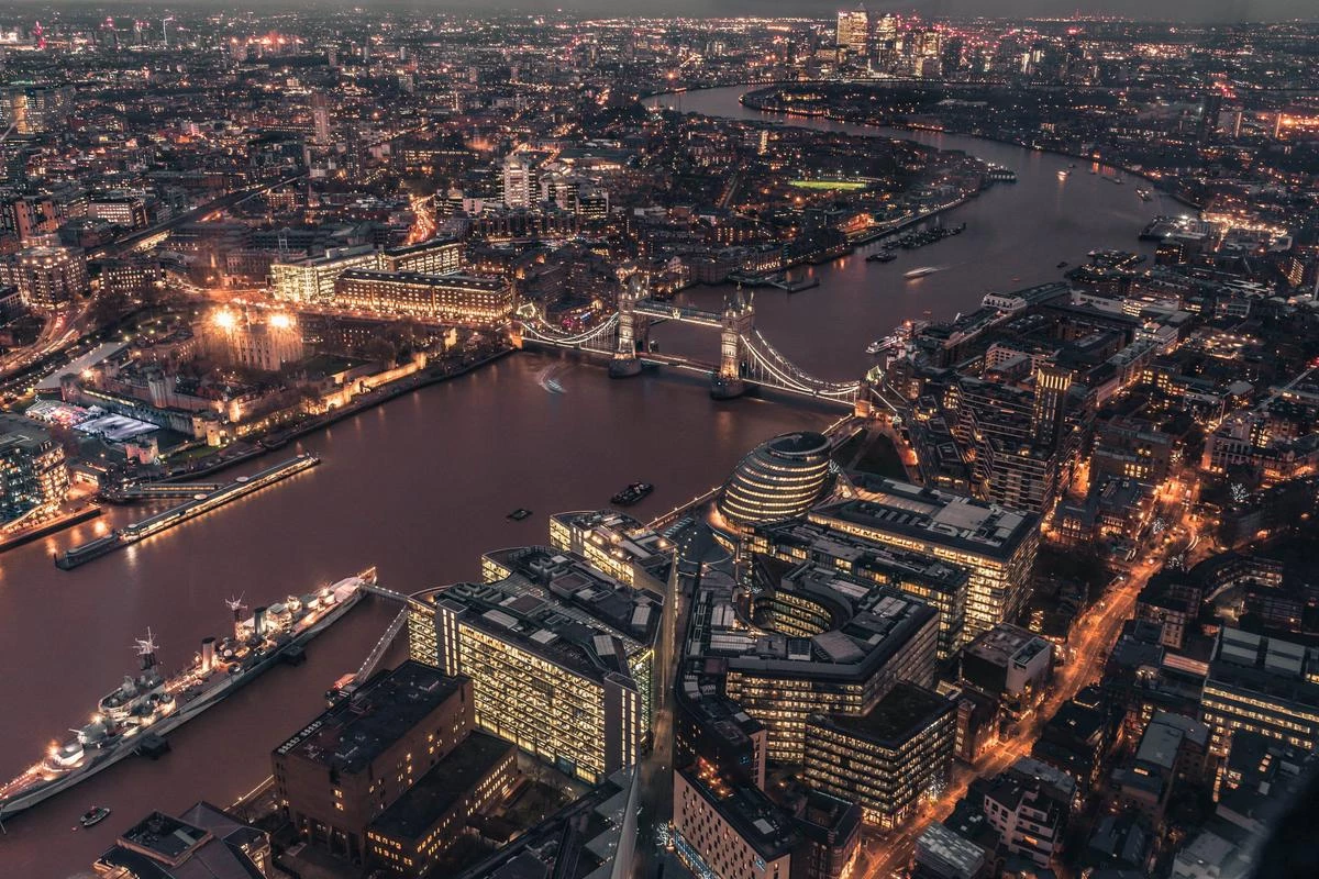 London from the Shard, By Gianmarco